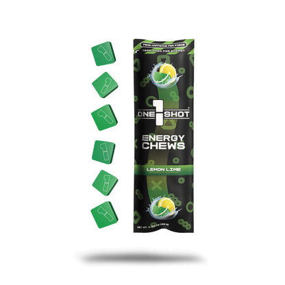 Lemon Lime Energy Chews (6 Piece Sleeve)
