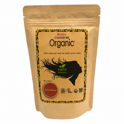 Castaño claro - Coloración orgánica del cabello