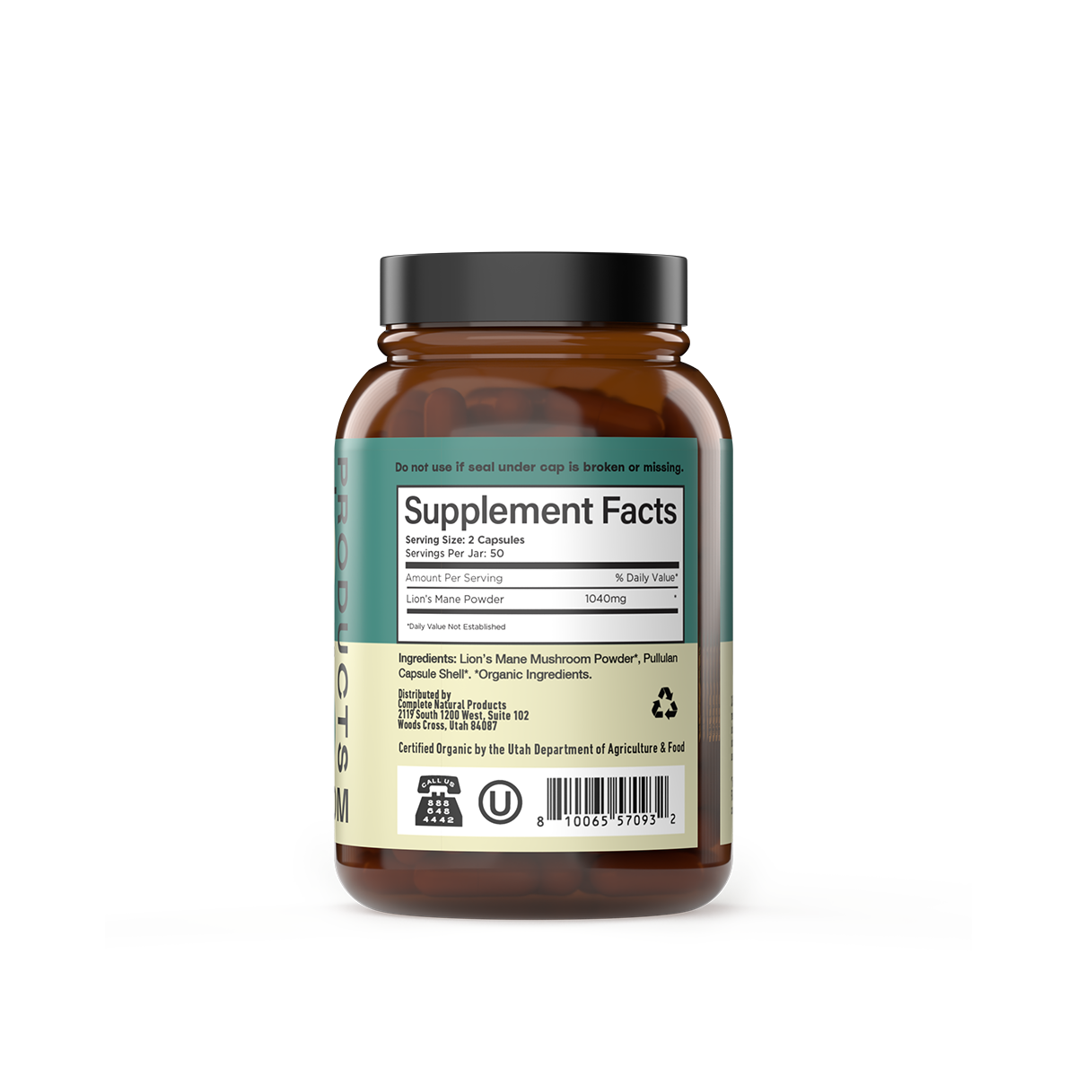 Organic Lion's Mane Capsules