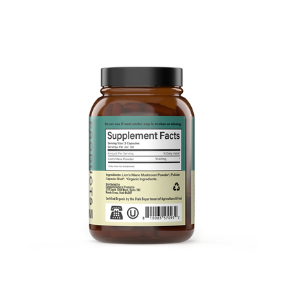 Organic Lion's Mane Capsules