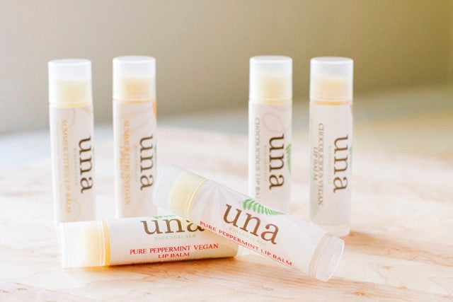 Chocolicious & Mint Organic Lip Balm | Face Care | Una Biologicals Skin Care