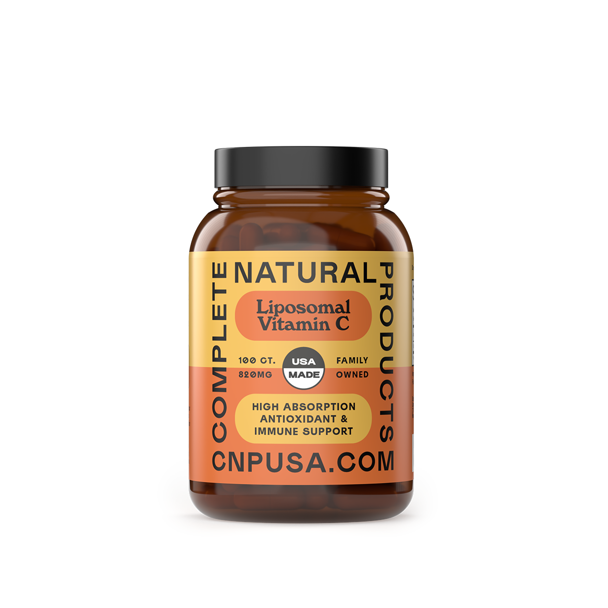 Cápsulas de vitamina C liposomal