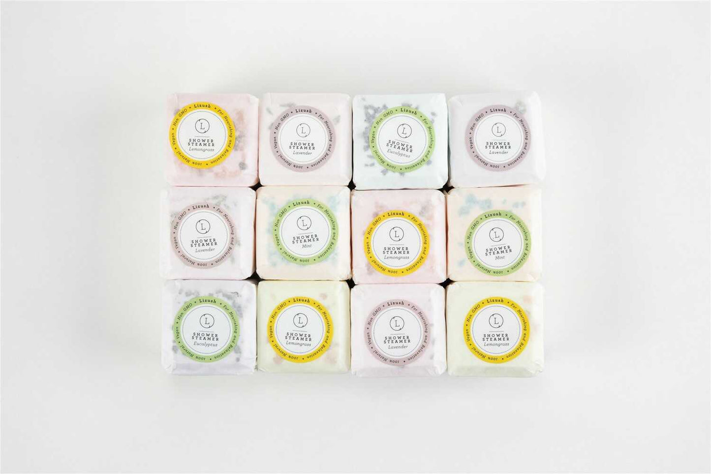 12-Piece Shower Steamers Gift Set – Natural Aromatherapy