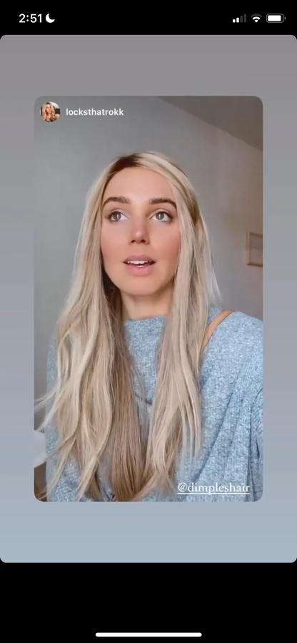 Hera 23" | Remy Human Hair Lace Front Wig (Hand-Tied)