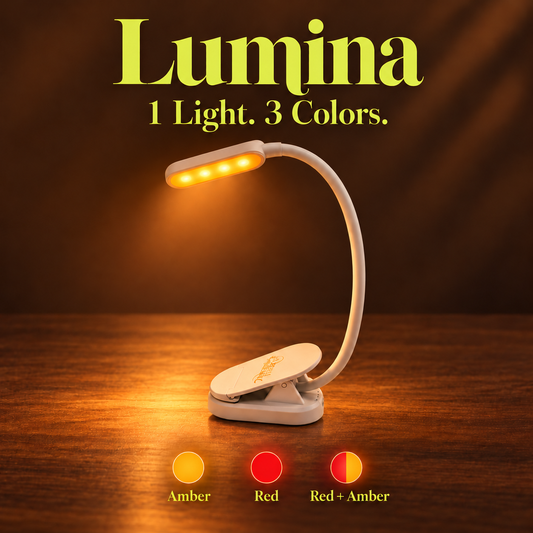 Lumina | Circadian-Friendly Blue Light-Free Reading Lamp