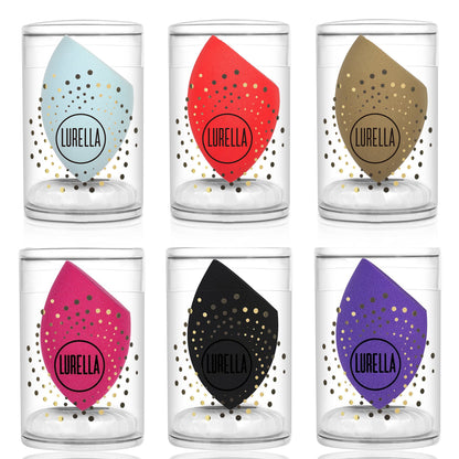 6 Angled Beauty Sponges