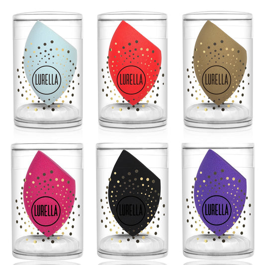 6 Angled Beauty Sponges