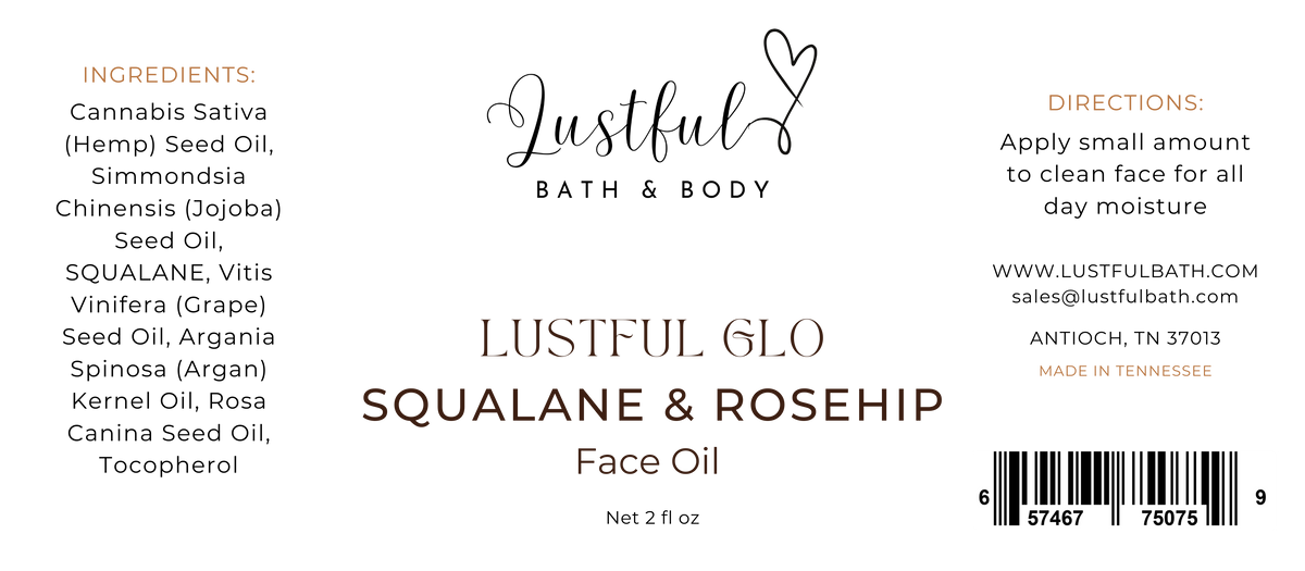 LUSTFUL GLO FACE OIL