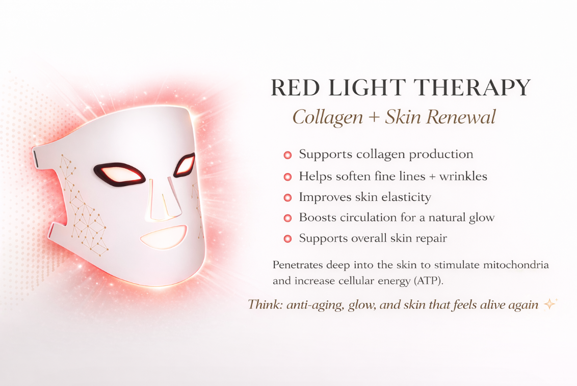 Luxe Professional Skin Care Rejuvenating LED Face Mask
