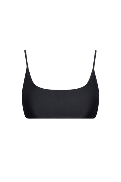 Malibu Bralette Bikini Top Black