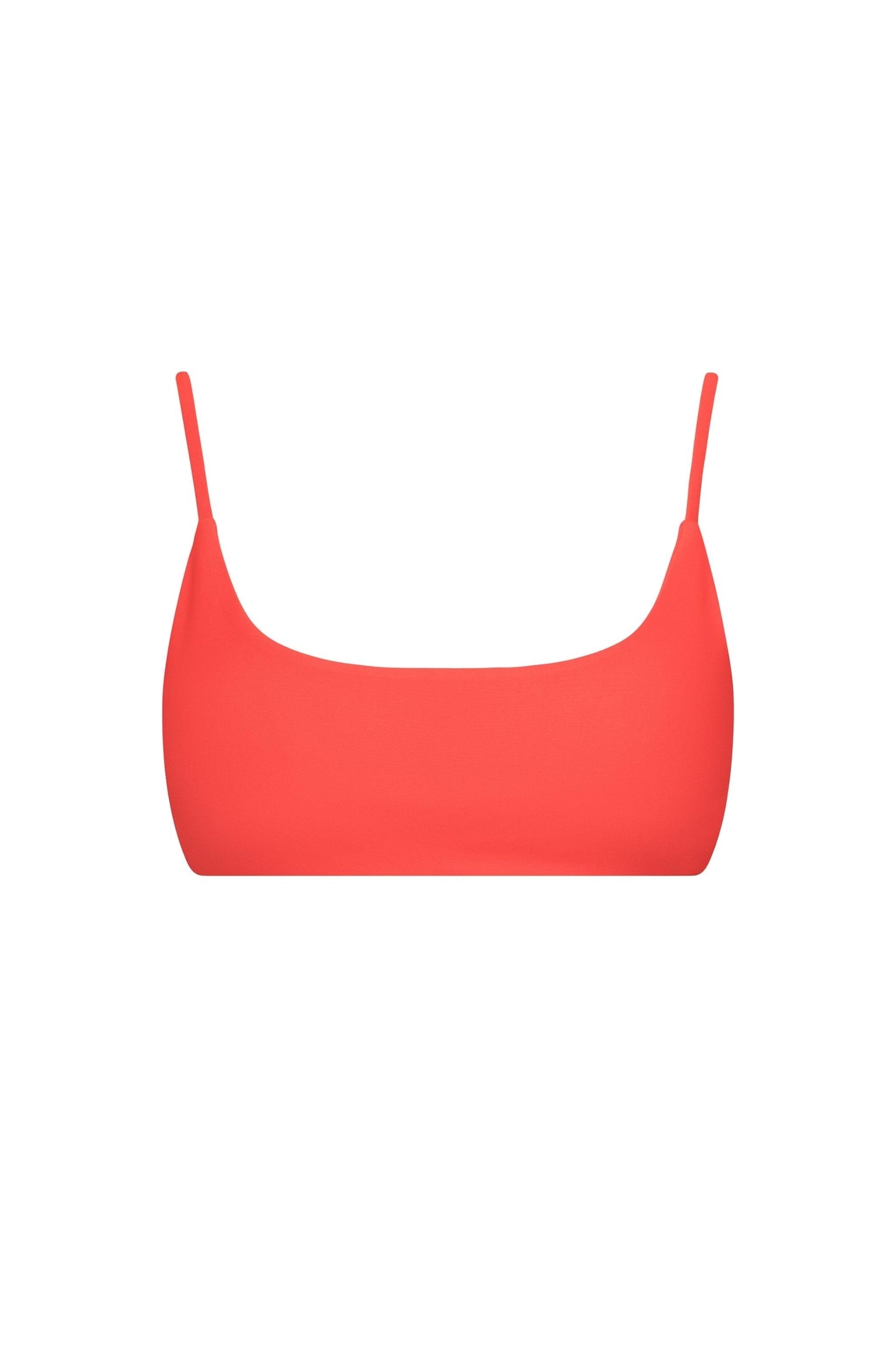 Malibu Bralette Bikini Top Red