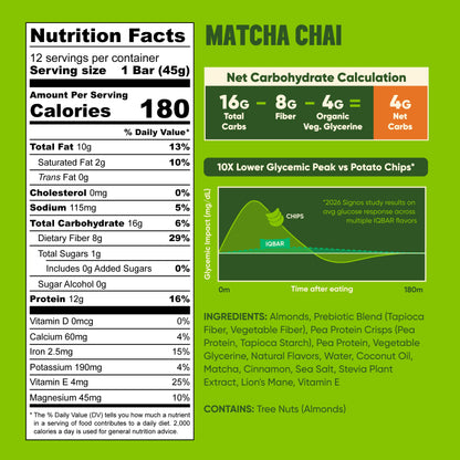 Matcha Chai (12 Bars)