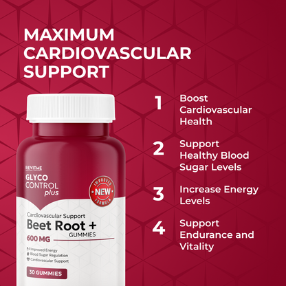 Cardiovascular Support Beet Root + by RevitMe