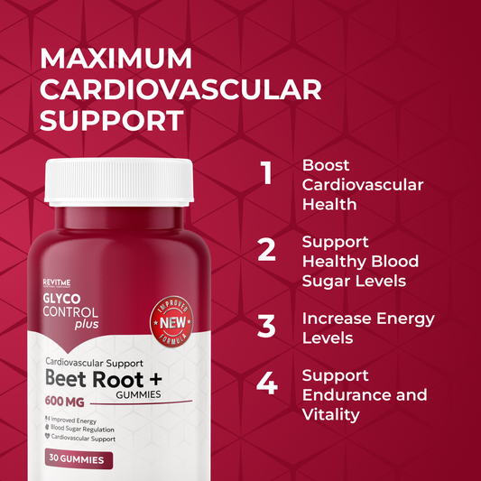 Cardiovascular Support Beet Root + by RevitMe