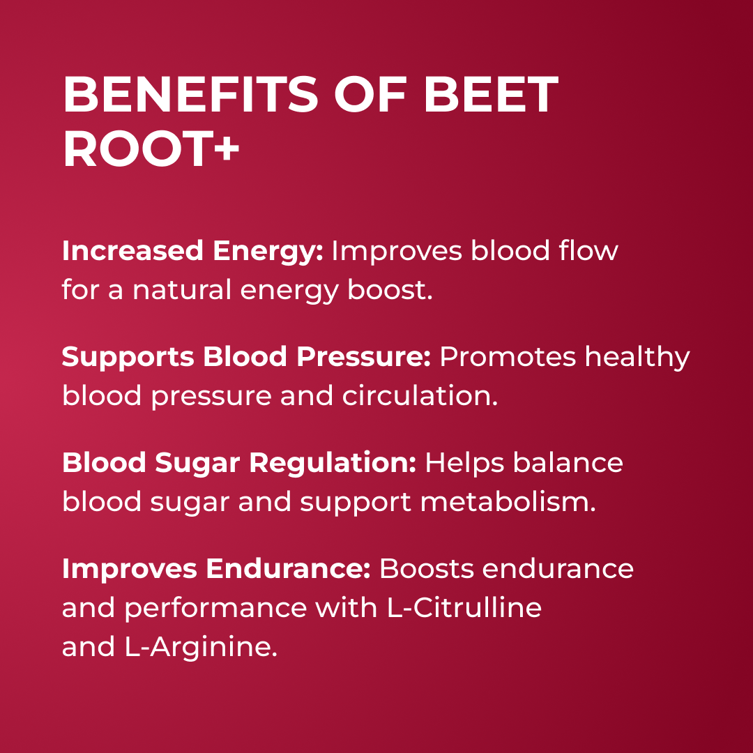 Cardiovascular Support Beet Root + by RevitMe