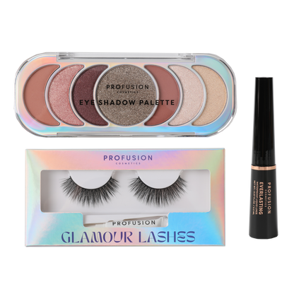 GLAMOUR EYES - 3 PC EYE SET