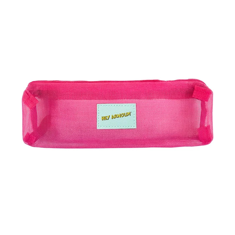 Hey Arnold!| Sidewalk Stories - 3 PC Lip Kit Set with Cosmetic Bag