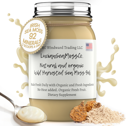 Maca Infused Organic Sea Moss Gel