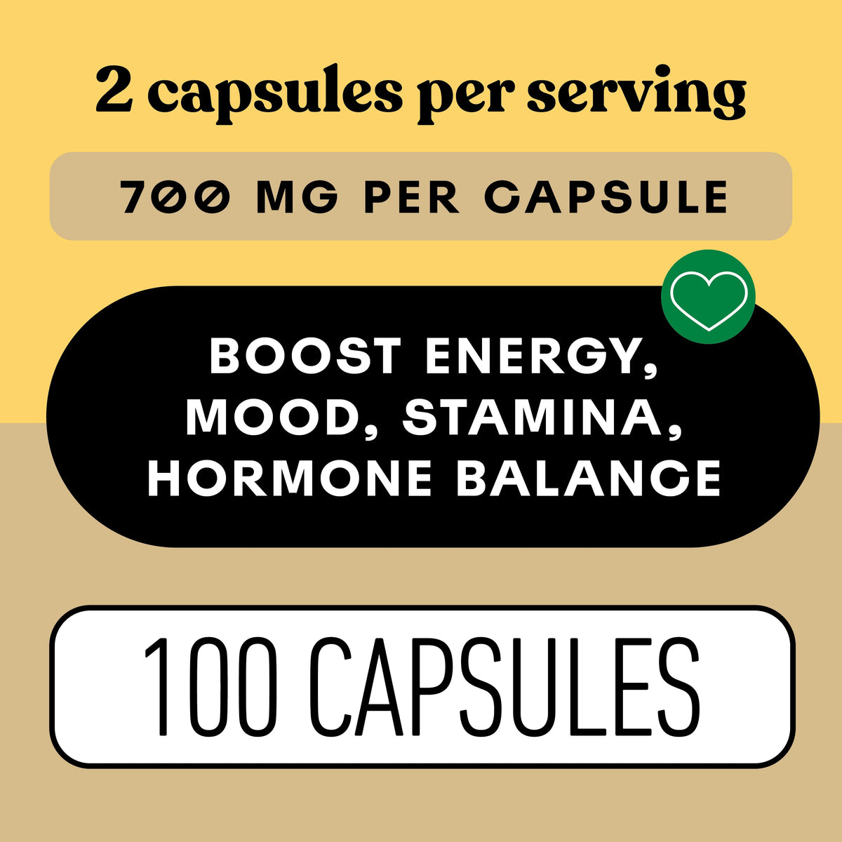 Organic Maca Root Capsules