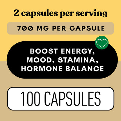 Organic Maca Root Capsules