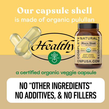 Organic Maca Root Capsules