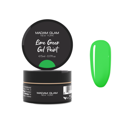 Lime Green Gel Paint