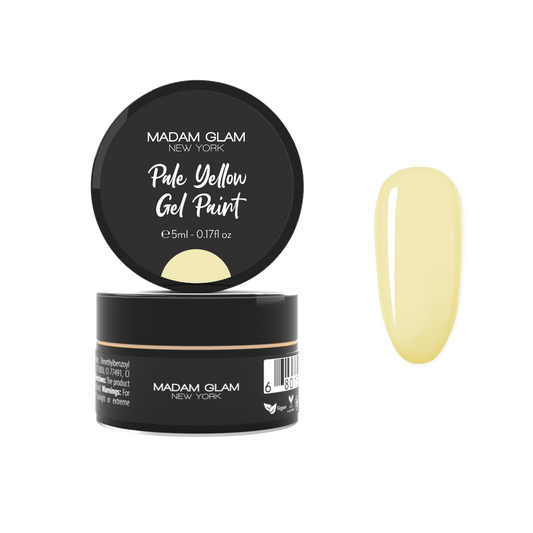 Pale Yellow Gel Paint