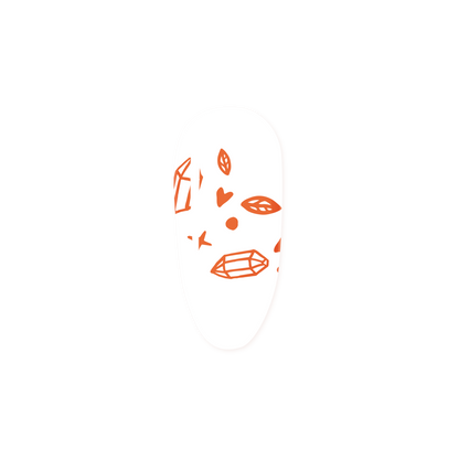 Orange Art Pen