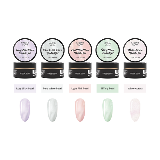 Pearlescent Builder Gels