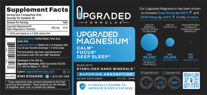 Upgraded Magnesium Liquid: Sleep, Digestion, Calm, Focus