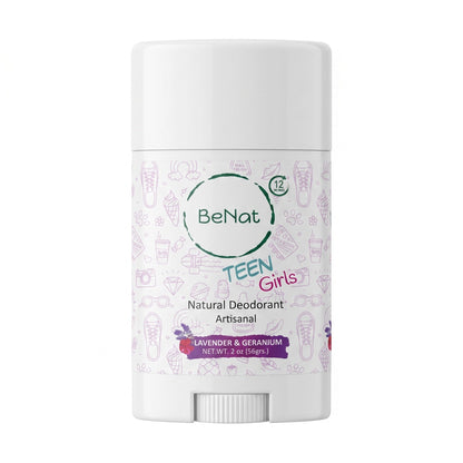 Desodorante totalmente natural para niños y adolescentes
