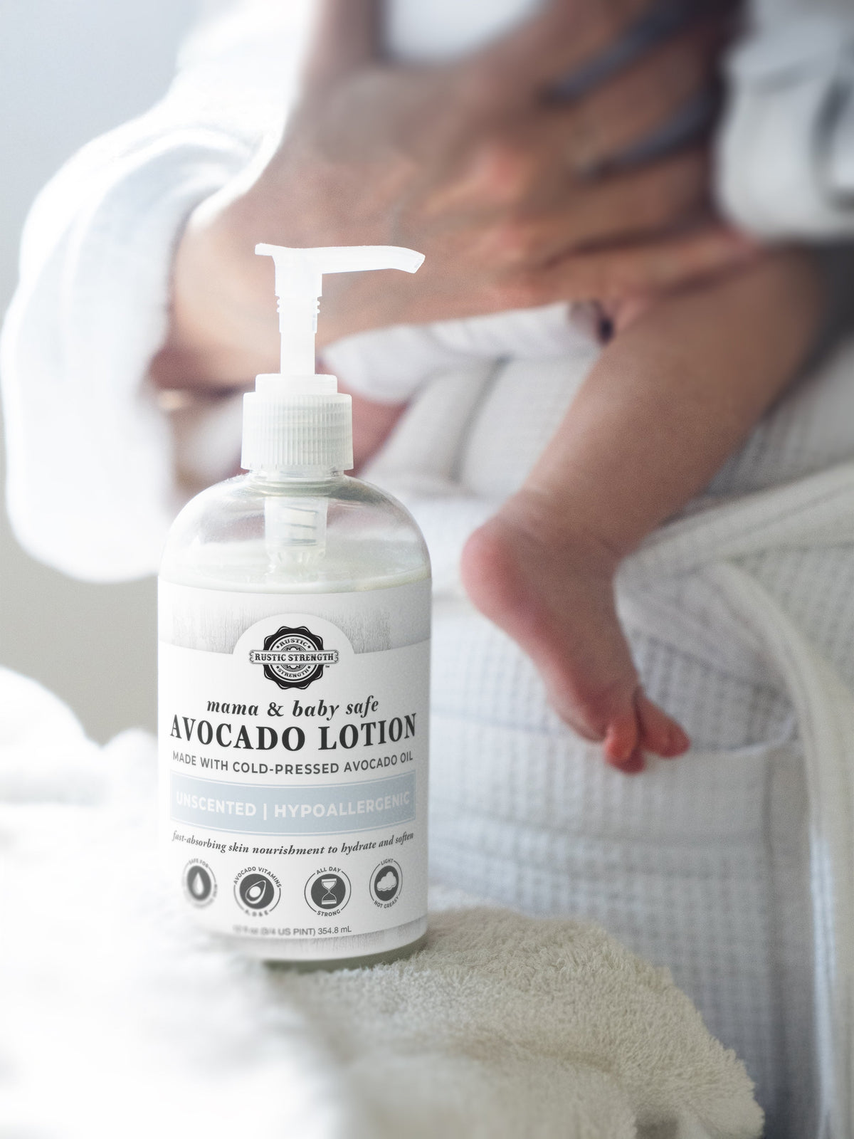 Avocado Lotion | Mama + Baby Safe