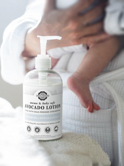 Avocado Lotion | Mama + Baby Safe