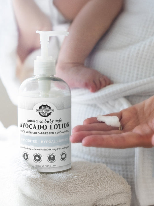 Avocado Lotion | Mama + Baby Safe