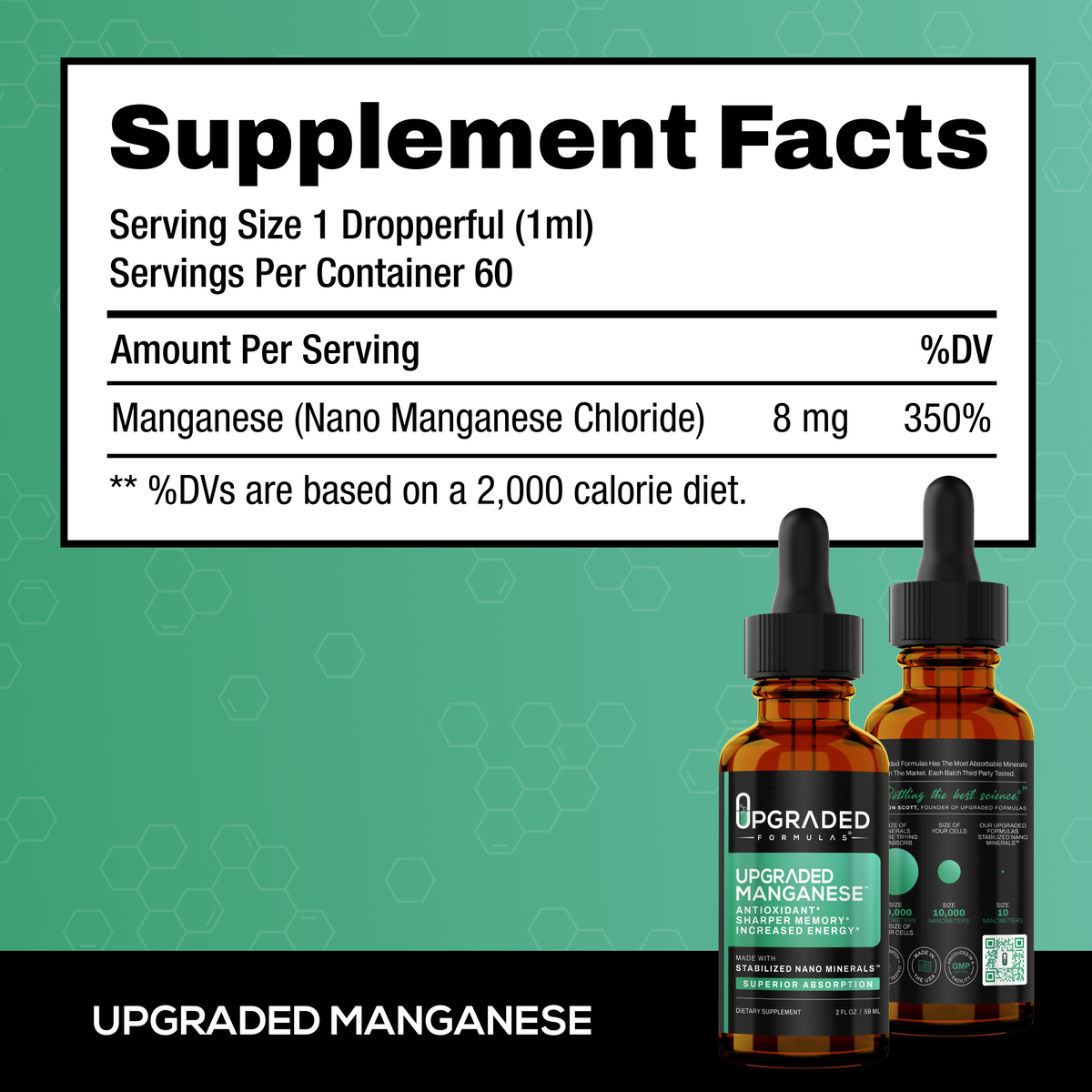 Upgraded Manganese