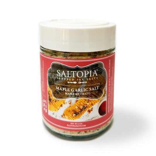 Maple Garlic & Thyme Salt: MAPLE ME CRAZY