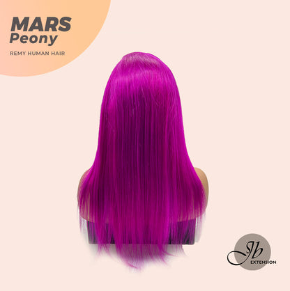 JBEXTENSION Real Human Hair 18 inches 13X5 Lakefront Free Parting 150 Density MARS ( Peony )