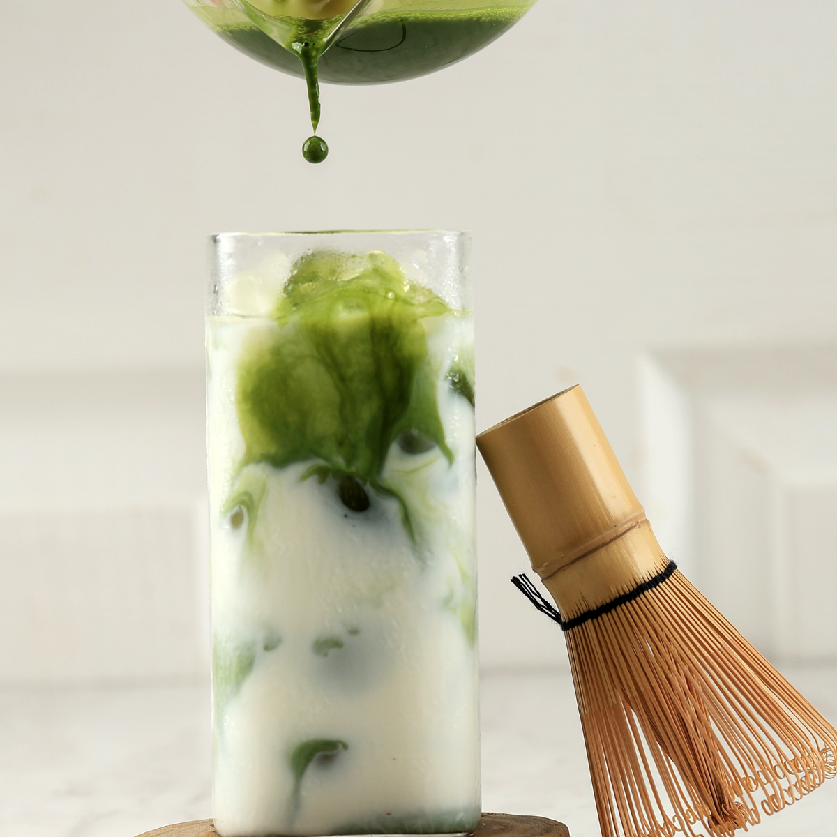 Matcha Moringa Latte for Energy & Focus