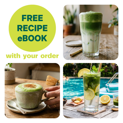 Matcha Moringa Latte for Energy & Focus