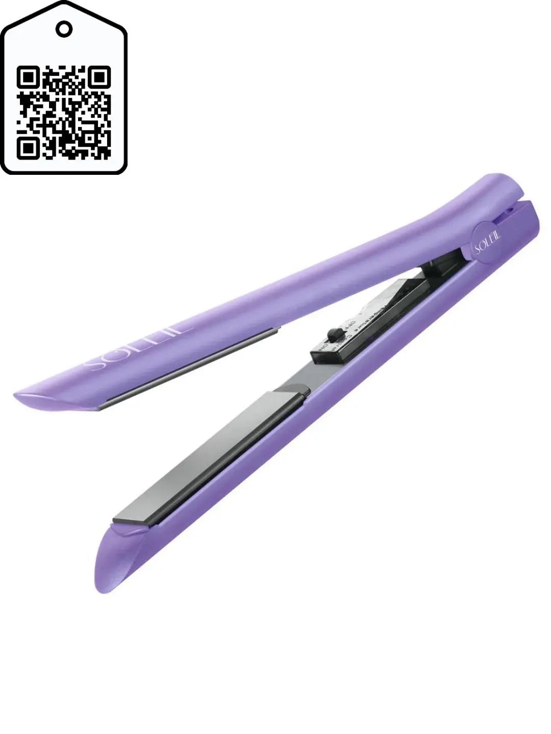 Metallic \ Soft Touch Ceramic Hair Straighteners Soleil