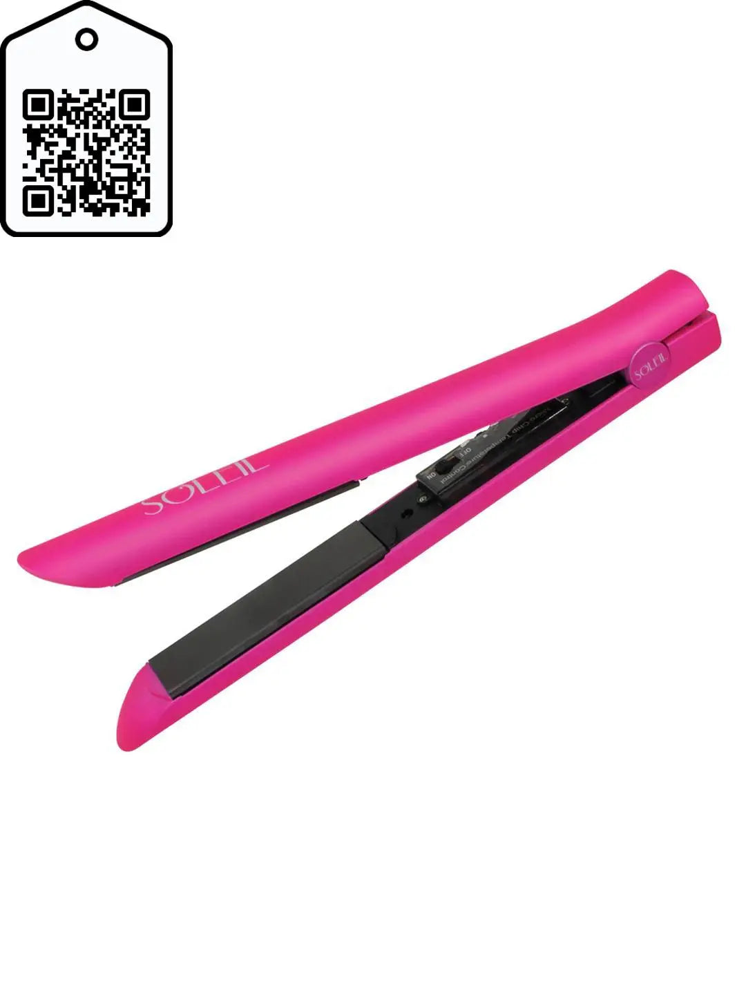 Metallic \ Soft Touch Ceramic Hair Straighteners Soleil