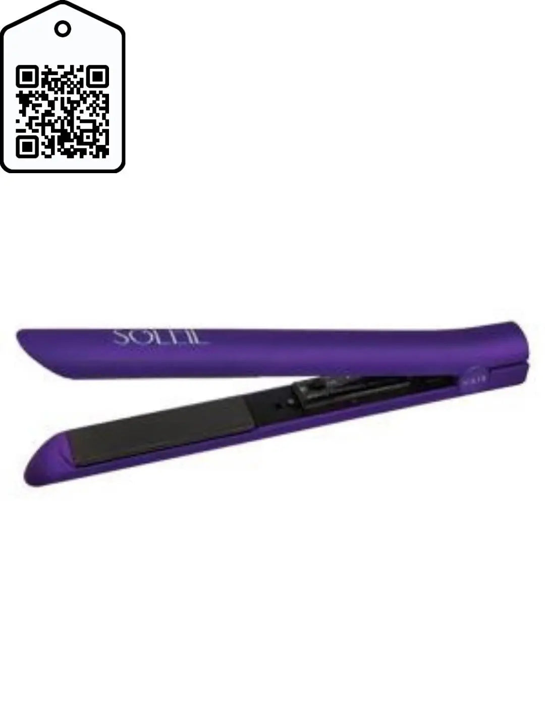 Metallic \ Soft Touch Ceramic Hair Straighteners Soleil