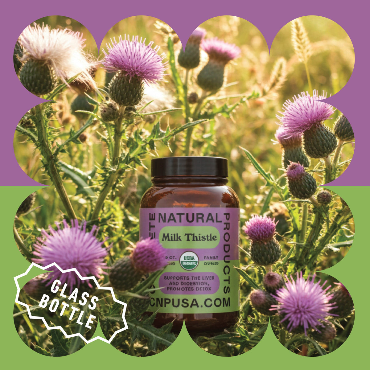 Organic Milk Thistle Capsules