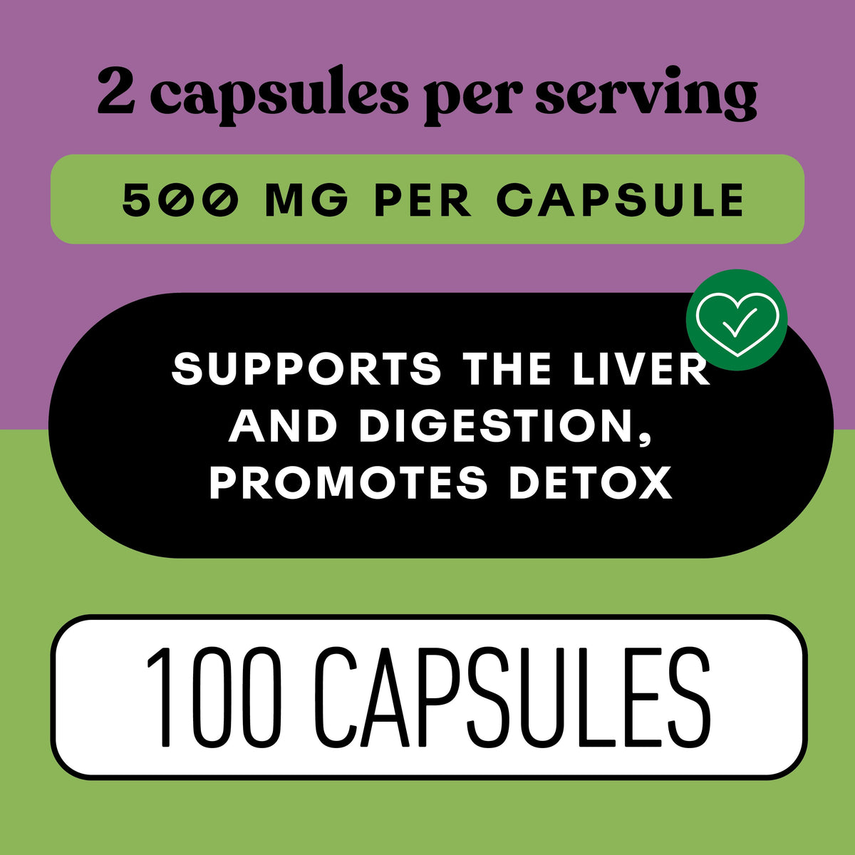 Organic Milk Thistle Capsules