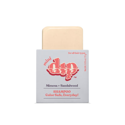 Mini Dip Color Safe Shampoo Bar for Every Day - Mimosa & Sandalwood