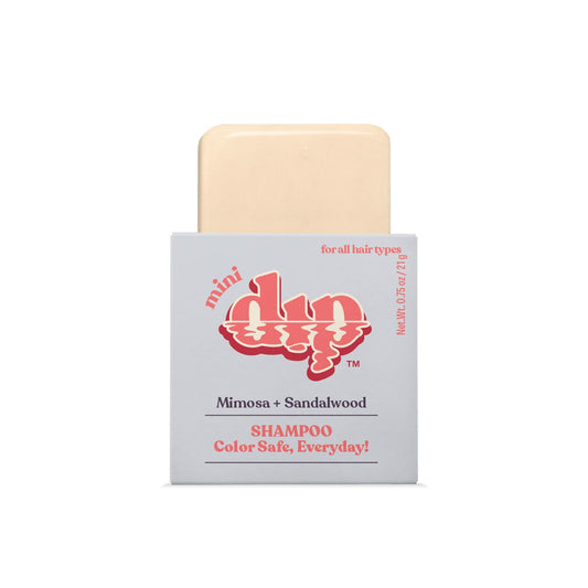 Mini Dip Color Safe Shampoo Bar for Every Day - Mimosa & Sandalwood