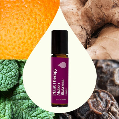 Mélange d'huiles essentielles anti-mal des transports – Roll-on prédilué