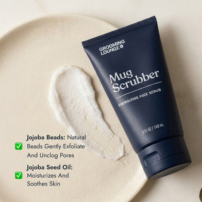 Grooming Lounge Mug Scrubber - Best Skin Scrub For Men