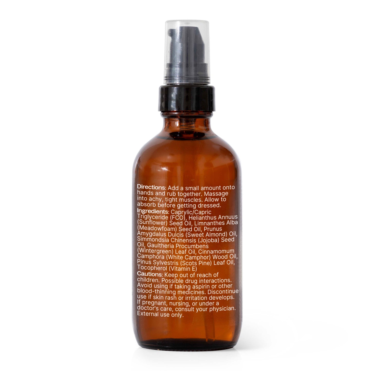 Aceite corporal Muscle Aid