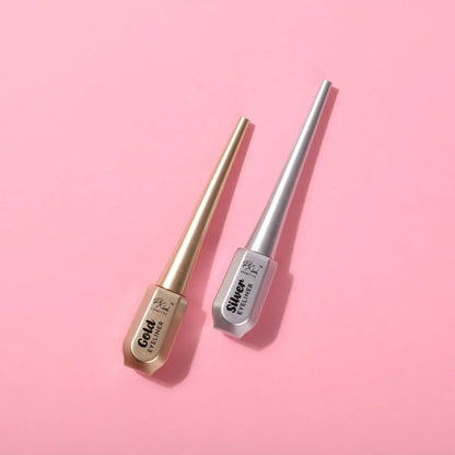Gold and Silver Eyeliner